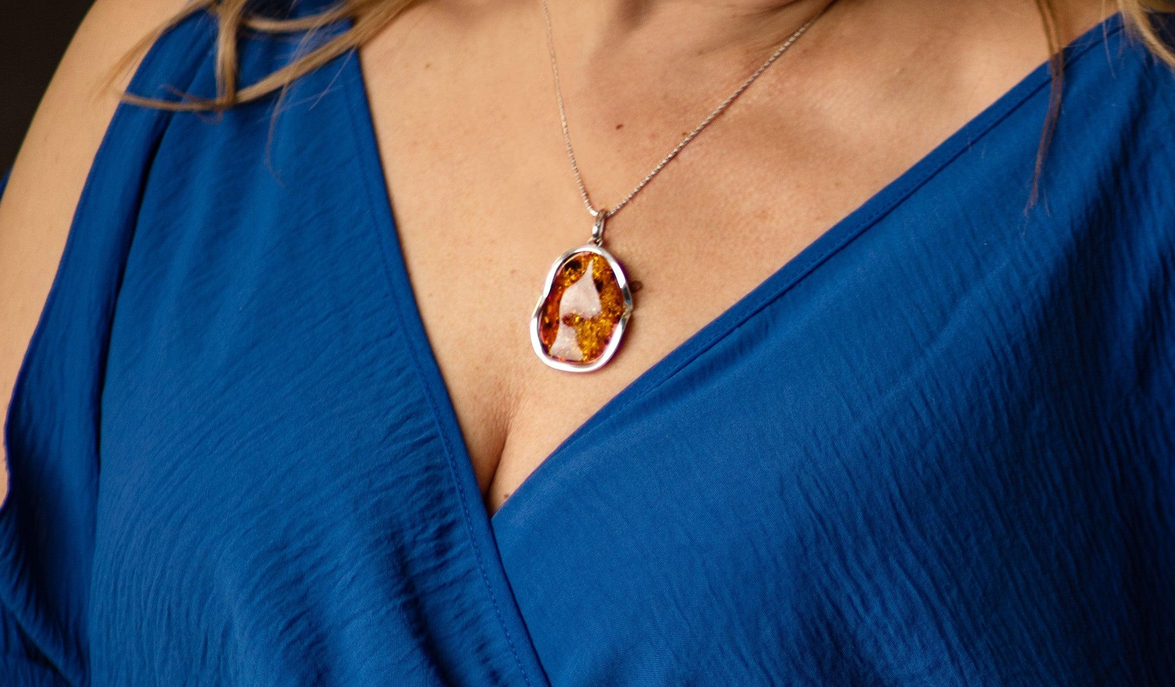 Unique Pendants - SilverAmberJewellery
