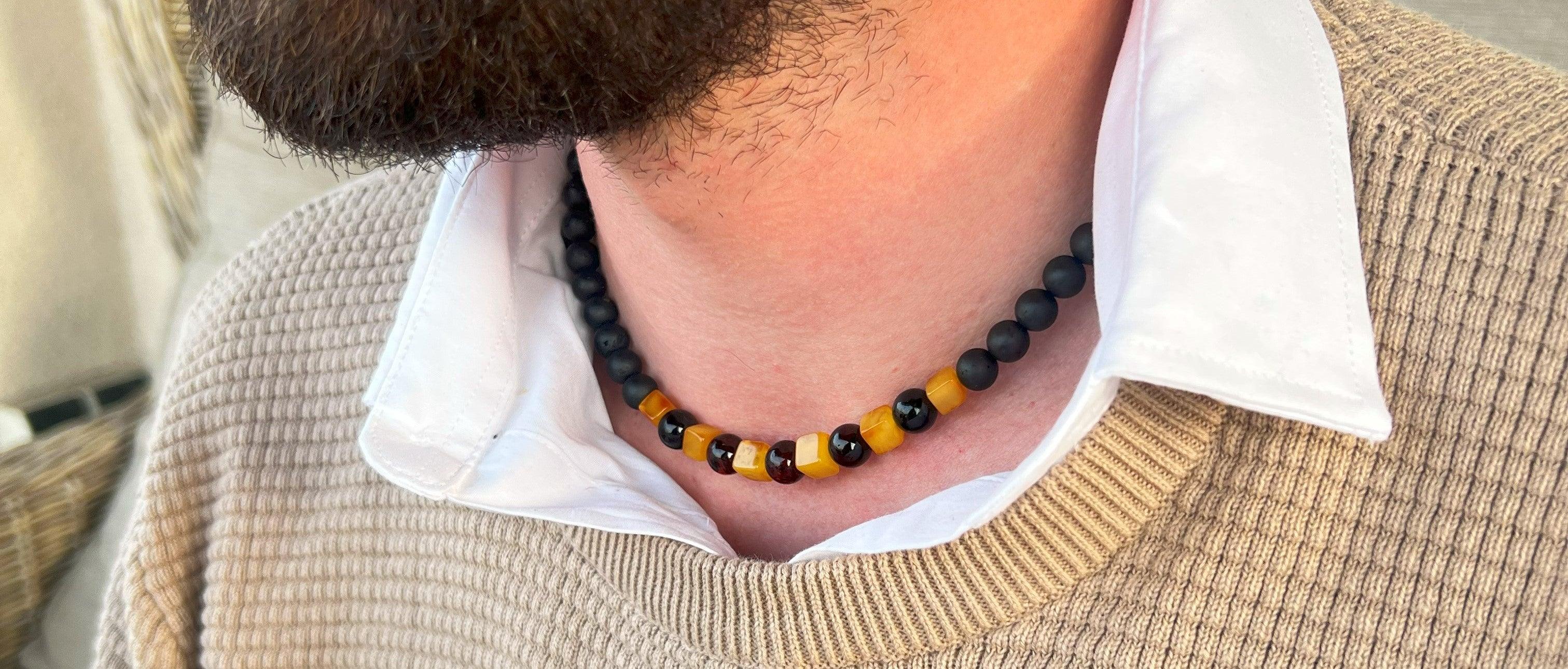 Necklaces for Men - SilverAmberJewellery