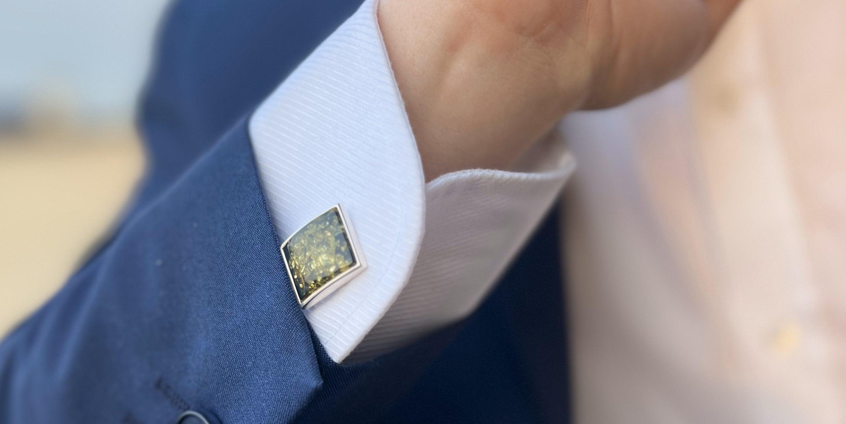 Cufflinks - SilverAmberJewellery