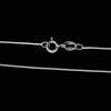 Made in Italy - 925 Sterling Silver Delicate Square Snake Chain - GCH004