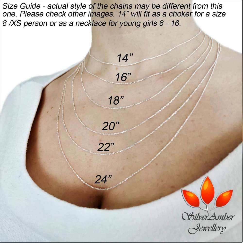 Made in Italy - 925 Sterling Silver Delicate Belcher-Rolo chain- GCH006