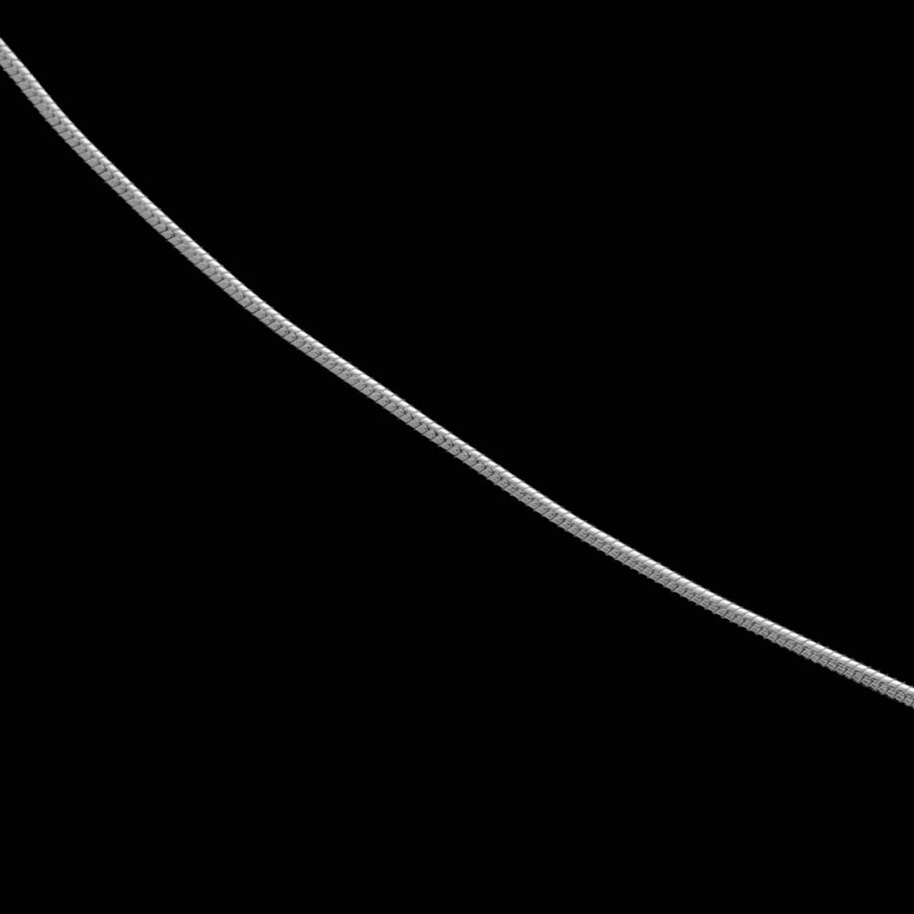 Made in Italy - 925 Sterling Silver Delicate Classic Round Snake Chain - GCH010