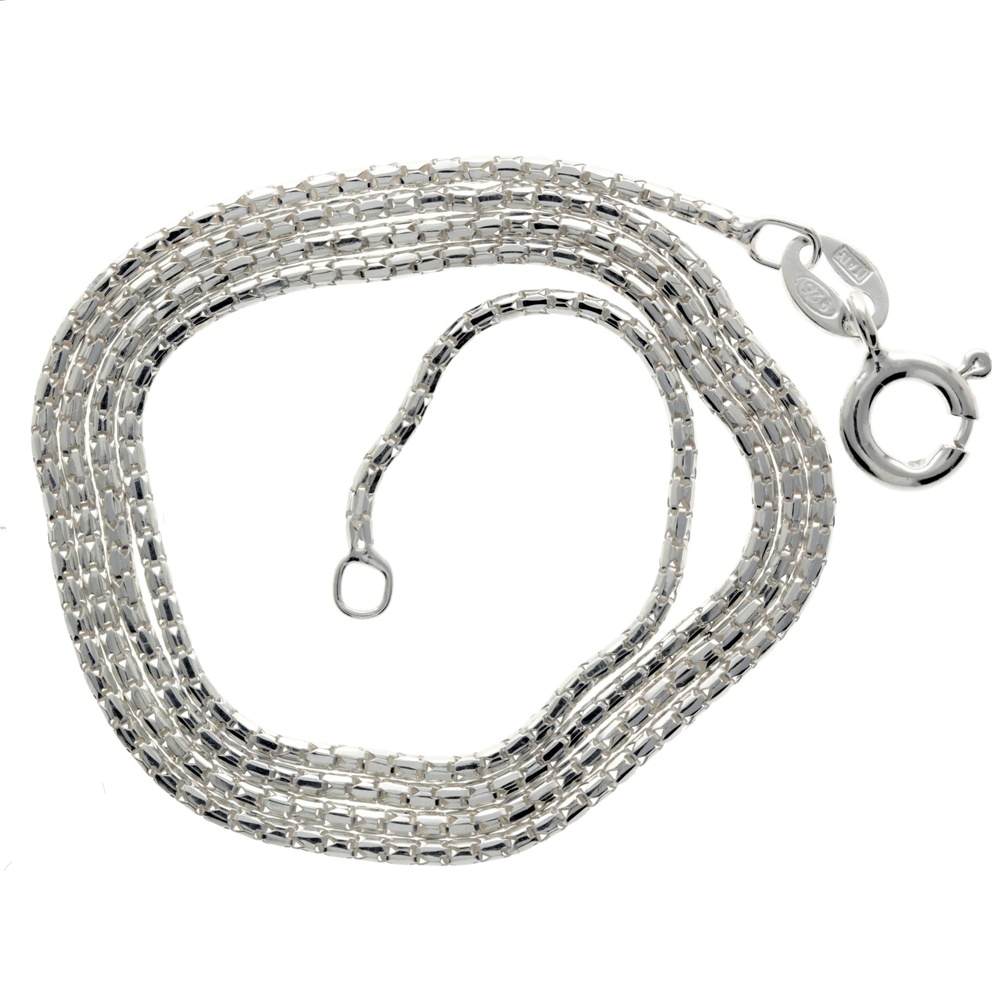 Made in Italy - 925 Sterling Silver Delicate Coreana 1.2 mm chain - GCH007
