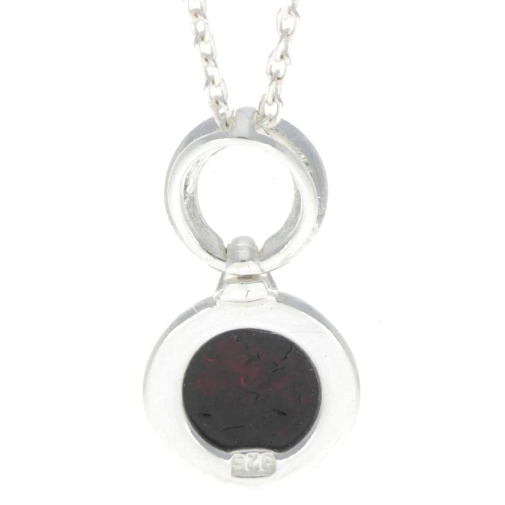 925 Sterling Silver & Baltic Amber Small Classic Pendant - GL388