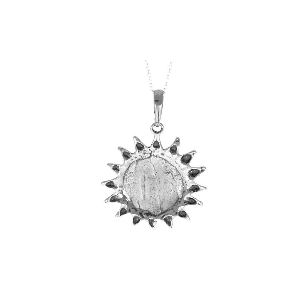 925 Steling Silver Classic Sun Pendant - KSP160
