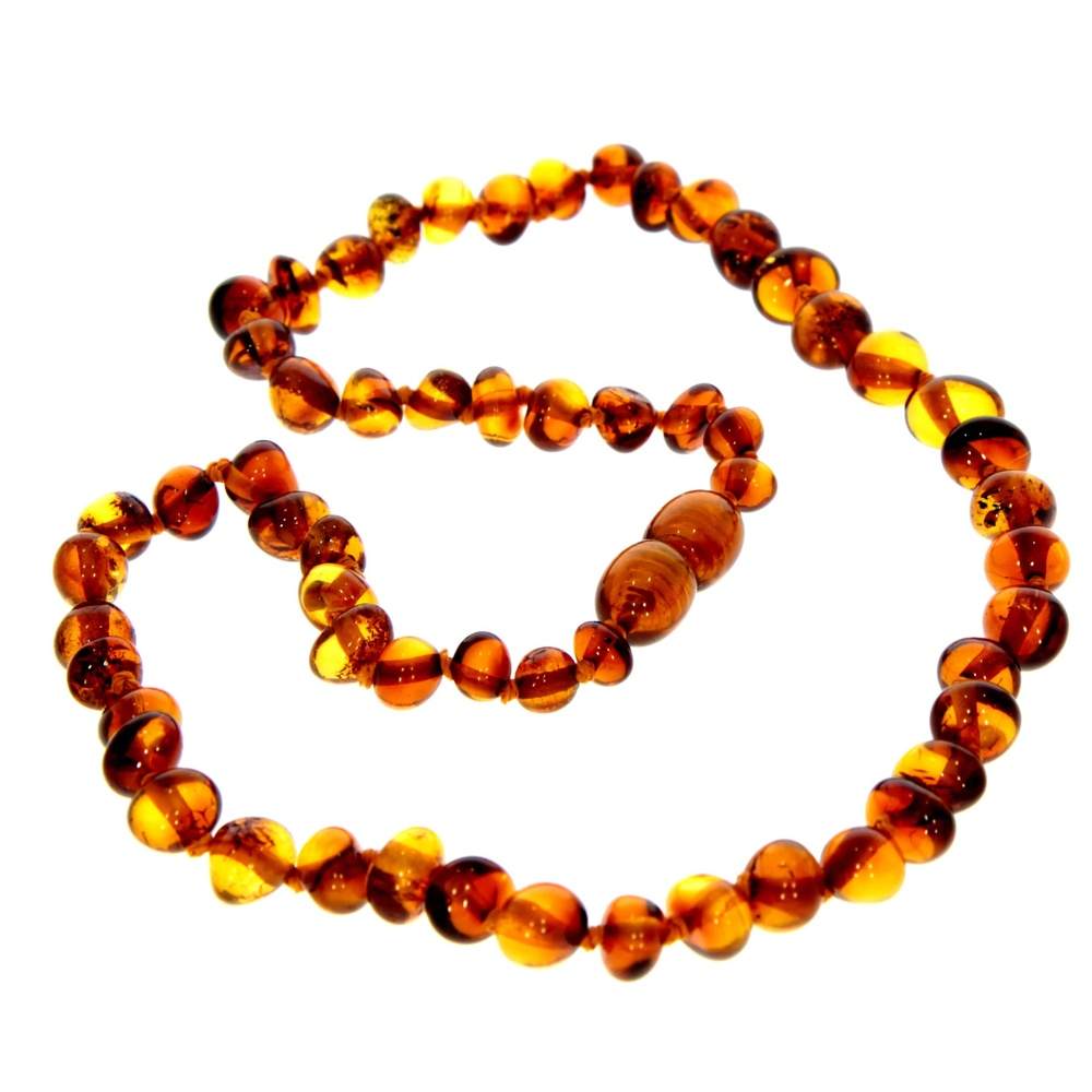 Baltic amber clearance bead necklace