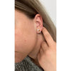 925 Sterling Silver & Genuine Baltic Amber Bird Studs Earrings - GL1002