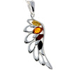 Load image into Gallery viewer, 925 Sterling Silver Lucky Angel Wing with Baltic Amber - GL367