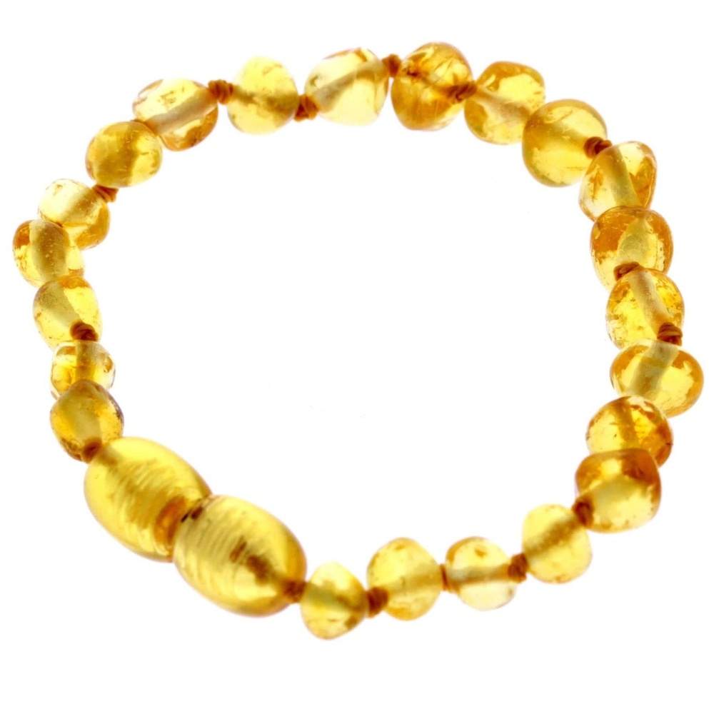 Beautiful Baroque Bracelets & Anklets in Cognac, Mix, Lemon & Honey colours - Various Sizes