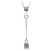 Load image into Gallery viewer, Sterling Silver &amp;  with Cubic Zirconia&#39;s Modern Drop Pendant - GS210