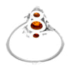Load image into Gallery viewer, 925 Sterling Silver &amp; Genuine Baltic Amber Modern Ring - M737