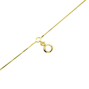 925 Sterling Silver Gold Plated Anklet with Little Round Crystal Bracelet - IT-NX-MG-A