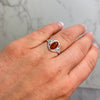 Load image into Gallery viewer, 925 Sterling Silver &amp; Oval Baltic Amber Classic Ring - M713