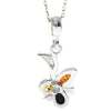Load image into Gallery viewer, 925 Sterling Silver &amp; Genuine Baltic Amber Classic Pendant - 1848