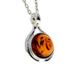 Load image into Gallery viewer, 925 Sterling Silver &amp; Genuine Baltic Amber Classic Pendant - 1892