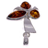 Load image into Gallery viewer, 925 Sterling Silver &amp; Genuine Baltic Amber Classic Pendant - 1936