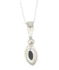 Load image into Gallery viewer, 925 Sterling Silver &amp; Genuine Baltic Amber Classic Pendant - 558