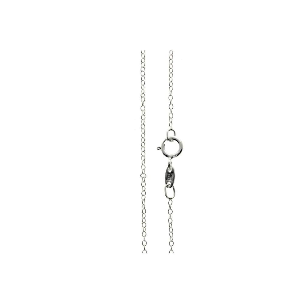 Made in Italy - 925 Sterling Silver Delicate Cable Trace Chain - GCH008