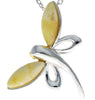 925 Sterling Silver Butterfly with Baltic Amber - GL362