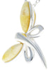 Load image into Gallery viewer, 925 Sterling Silver Butterfly with Baltic Amber - GL362