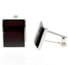 Load image into Gallery viewer, 925 Sterling Silver &amp; Baltic Amber Classic Cufflinks - AAC004