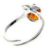 Load image into Gallery viewer, 925 Sterling Silver &amp; Baltic Amber Ladybird Adjustable Ring - GL491A