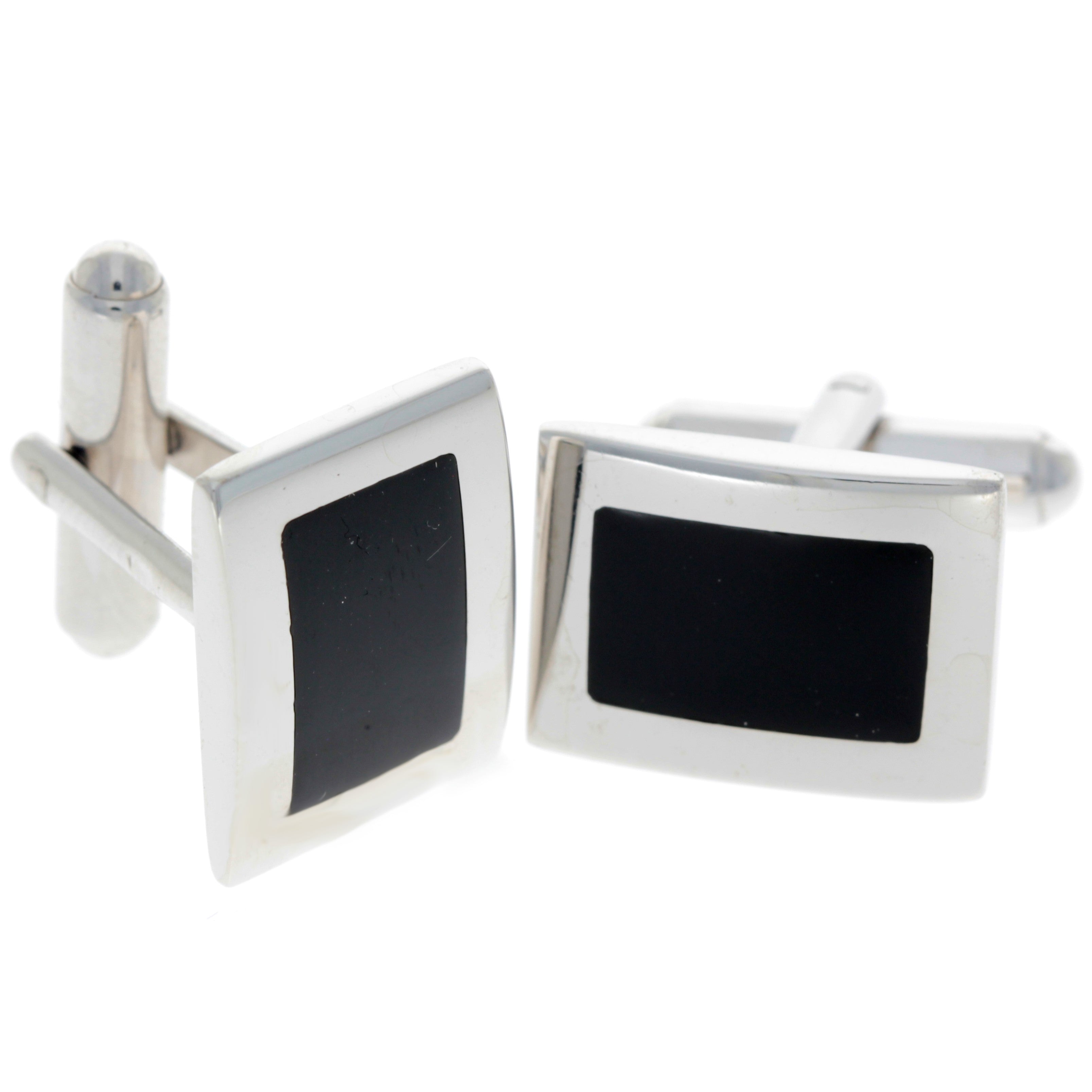 925 Sterling Silver & Baltic Amber Classic Cufflinks - AAC005