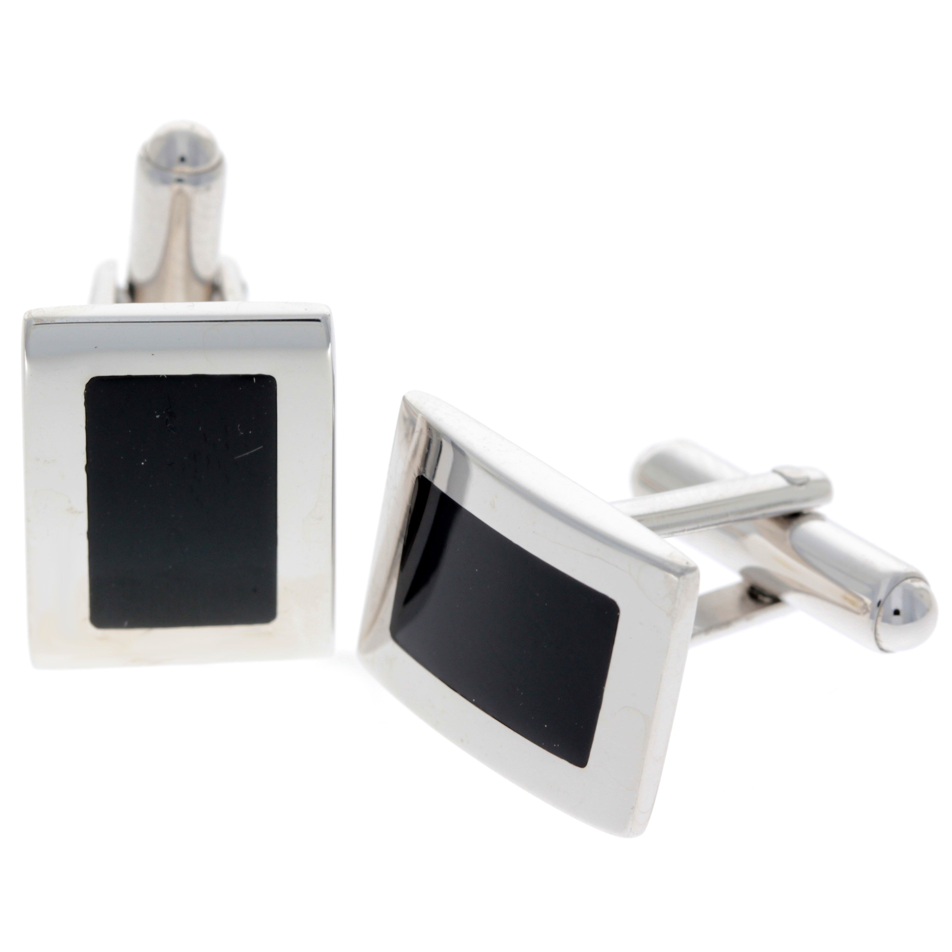 925 Sterling Silver & Baltic Amber Classic Cufflinks - AAC005
