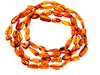 Load image into Gallery viewer, Genuine Cognac Baltic Amber Nuggets Luxurious Long Necklace - NE0179