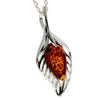 Load image into Gallery viewer, 925 Sterling Silver &amp; Baltic Amber Modern Designer Pendant - GL2013