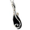 Load image into Gallery viewer, 925 Sterling Silver &amp; Baltic Amber Modern Designer Pendant - GL2022