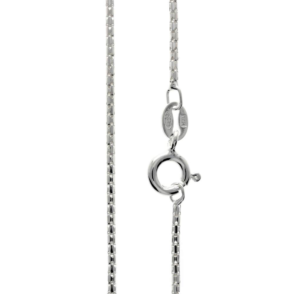 Made in Italy - 925 Sterling Silver Delicate Coreana 1.2 mm chain - GCH007