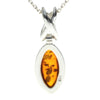 Load image into Gallery viewer, 925 Sterling Silver &amp; Baltic Amber Celtic Pendant - GL278