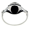 Load image into Gallery viewer, 925 Sterling Silver &amp; Genuine Oval Baltic Amber Classic Ring - AR10