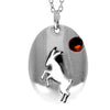 Load image into Gallery viewer, 925 Sterling Silver &amp; Genuine Baltic Amber Classic  Zodiac Capricorn Pendant - 738