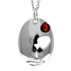 Load image into Gallery viewer, 925 Sterling Silver &amp; Genuine Baltic Amber Classic  Zodiac Aquarius Pendant - 745