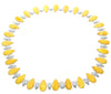 Load image into Gallery viewer, 925 Sterling Silver &amp; Genuine Baltic Amber Multi Stones Modern Exclusive Necklace - AA900