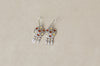 Load image into Gallery viewer, 925 Sterling Silver &amp; Genuine Baltic Amber Dream Catcher Earrings - GL197