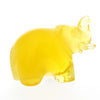 Load image into Gallery viewer, Figurine Superb Quality Handmade Natural Carved Elephant made of Genuine Baltic Amber - CRV90