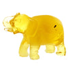 Figurine Superb Quality Handmade Natural Carved Elephant made of Genuine Baltic Amber - CRV91