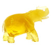 Figurine Superb Quality Handmade Natural Carved Elephant made of Genuine Baltic Amber - CRV97