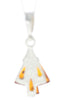 Load image into Gallery viewer, 925 Sterling Silver &amp; Genuine Baltic Amber Modern Pendant - G217