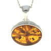 Load image into Gallery viewer, 925 Sterling Silver &amp; Genuine Baltic Amber Tree of Life Pendant - GL2031