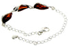 Load image into Gallery viewer, 925 Sterling Silver &amp; Baltic Amber Modern Adjustable Bracelet - GL539S