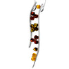 Load image into Gallery viewer, 925 Sterling Silver &amp; Genuine Baltic Amber Modern  Long Pendant - M324
