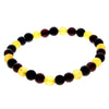 Genuine Baltic Amber Adjustable Beaded Bracelet for Men - MB022