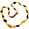 Genuine Baltic Amber Chips Style Luxurious Necklace - NE0199