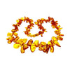 Genuine Baltic Amber Chips Style Luxurious Necklace - NE0200