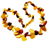 Load image into Gallery viewer, Genuine Baltic Amber Chips Style Luxurious Necklace - NE0200