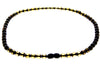 Load image into Gallery viewer, Genuine Baltic Amber Round Faceted Beads for Men / Unisex Beaded Necklace - FACNG18